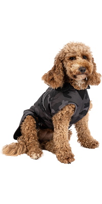 2026 Dryrobe Dog Coat V3DRDC - Black / Camo